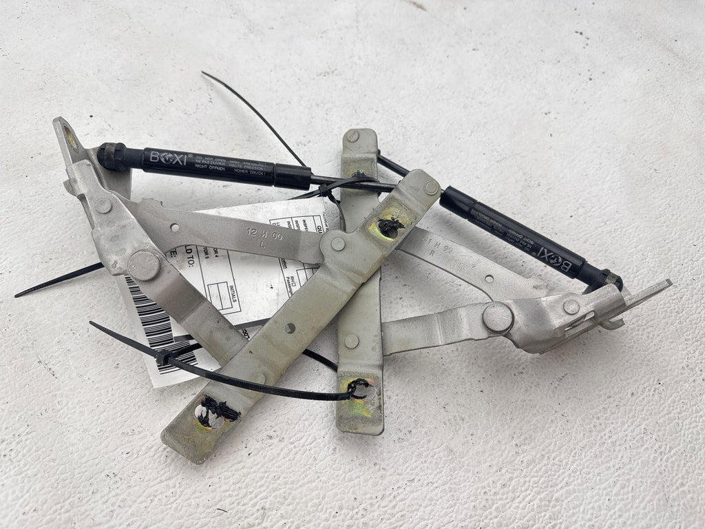 1997 - 2004 Porsche Boxster Rear Side Trunk Hinge Strut Left & Right Set OEM