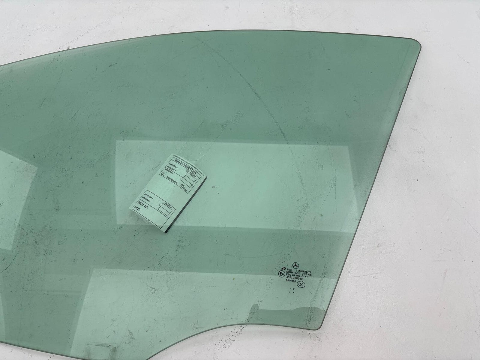 07-12 Mercedes-Benz GL 450 Front Left Door Window Glass OEM