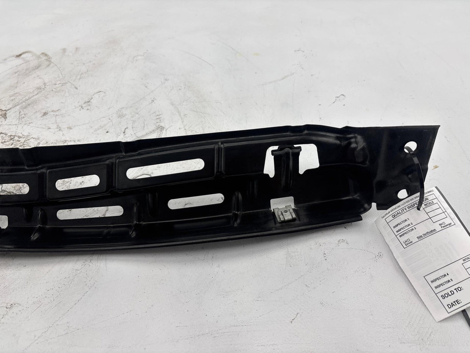 1997 - 2002 Porsche Boxster Rear Bumper Support Bracket Retainer Plate OEM