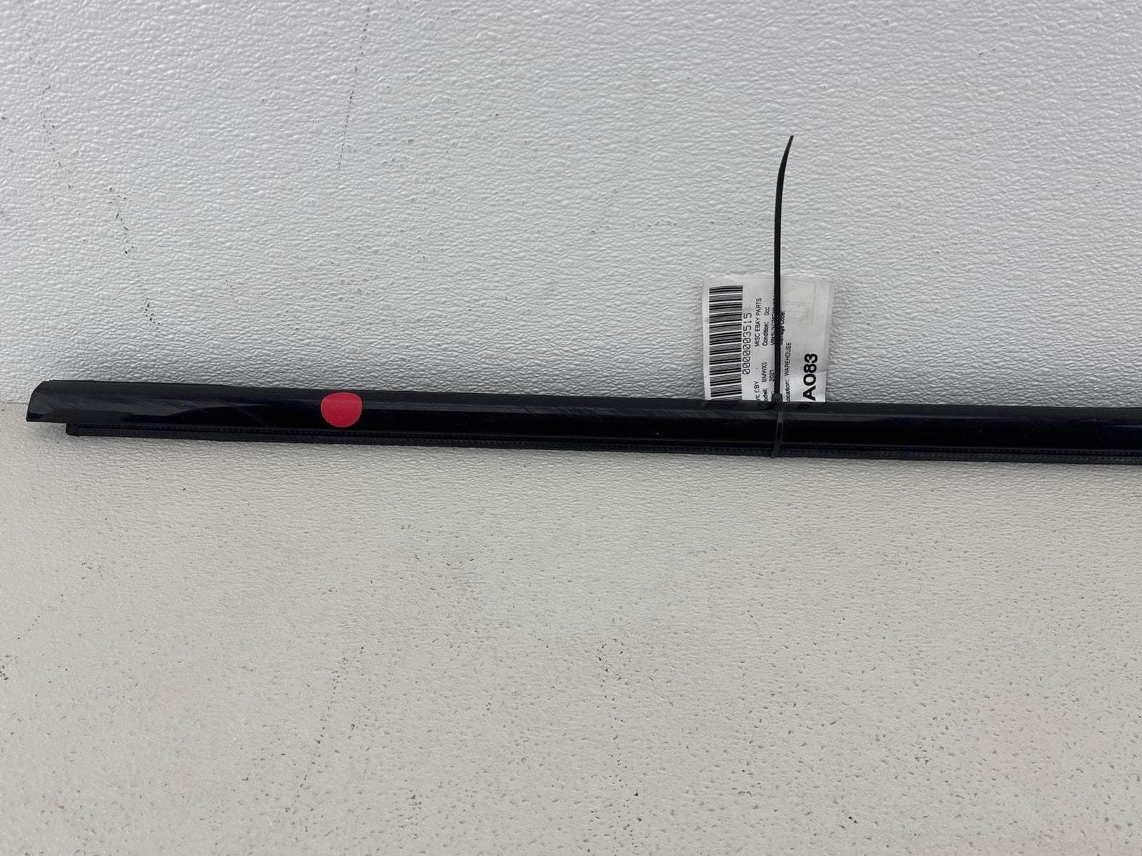 19-25 Oem Bmw X5 Rear Left Driver Side Door Molding Trim