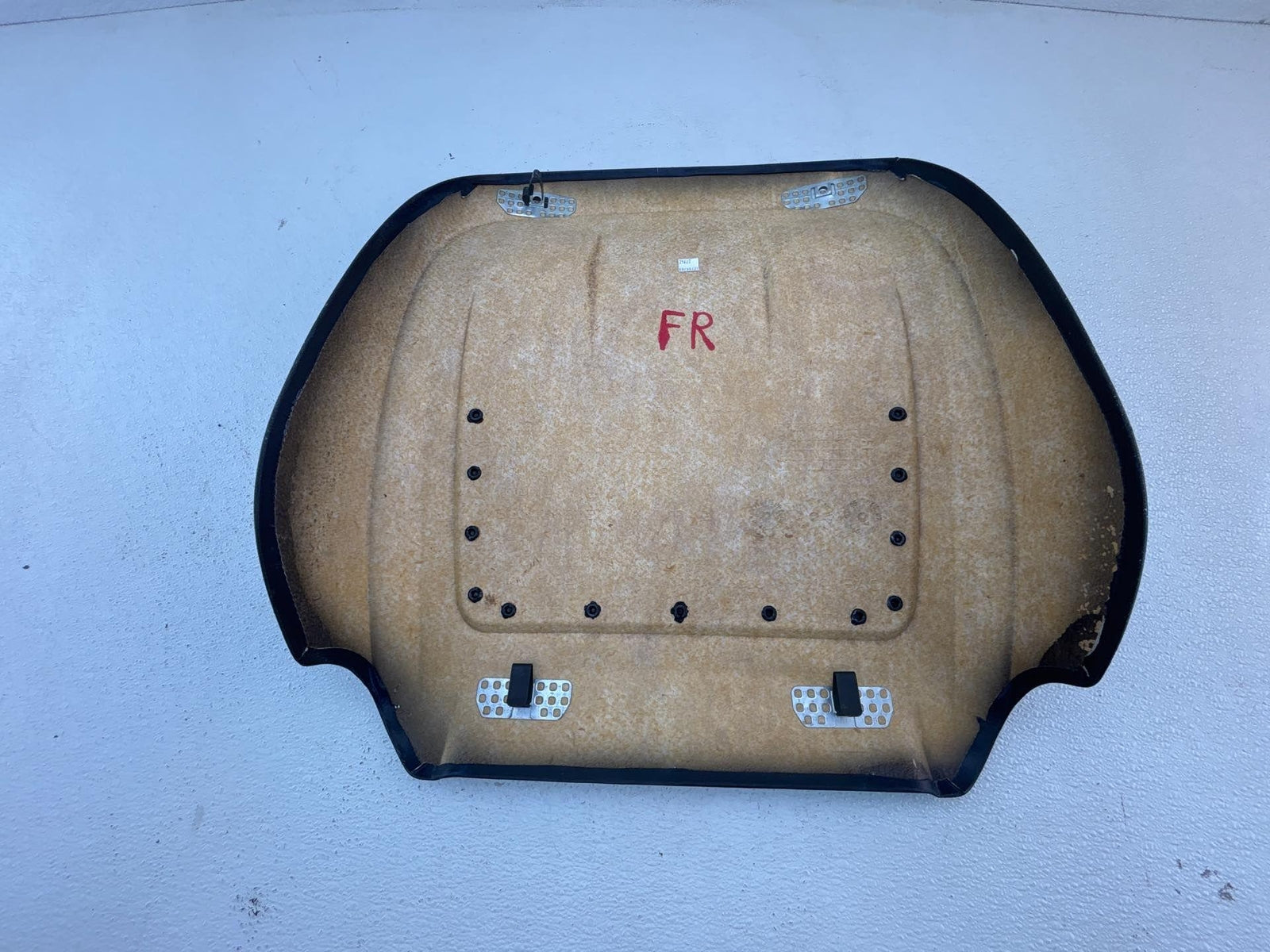 07-13 Bmw X5 E70 Front Right Passenger Side Back Seat Cover Panel Trim Black Oem