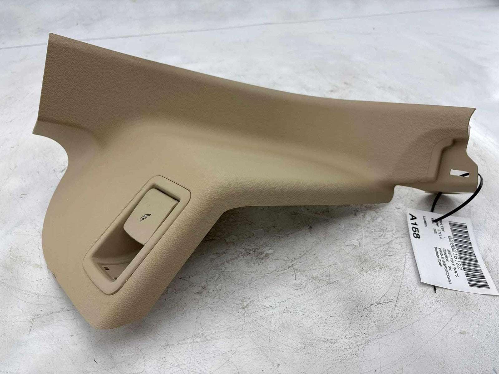 18-24 Alfa Romeo Stelvio Rear Passenger Seat Lower Fold Handle Trim Right OEM