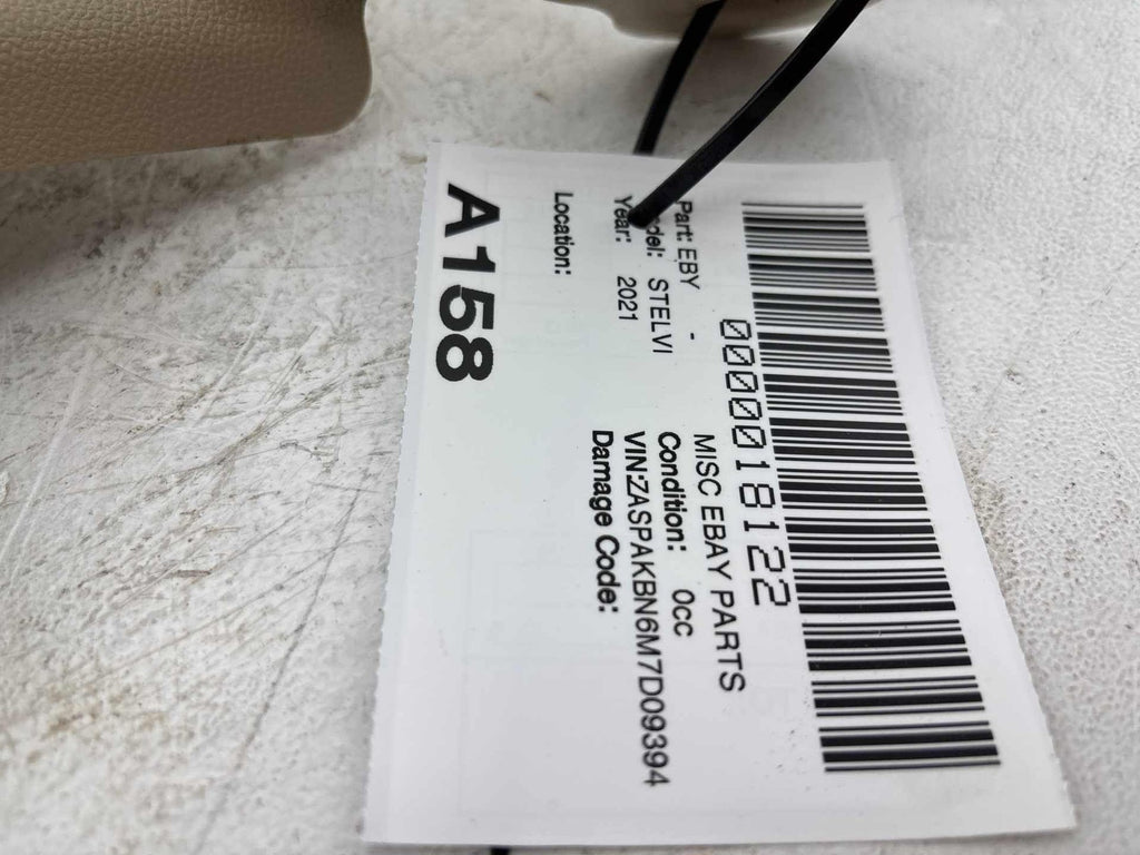 18-24 Alfa Romeo Stelvio Rear Passenger Seat Lower Fold Handle Trim Right OEM