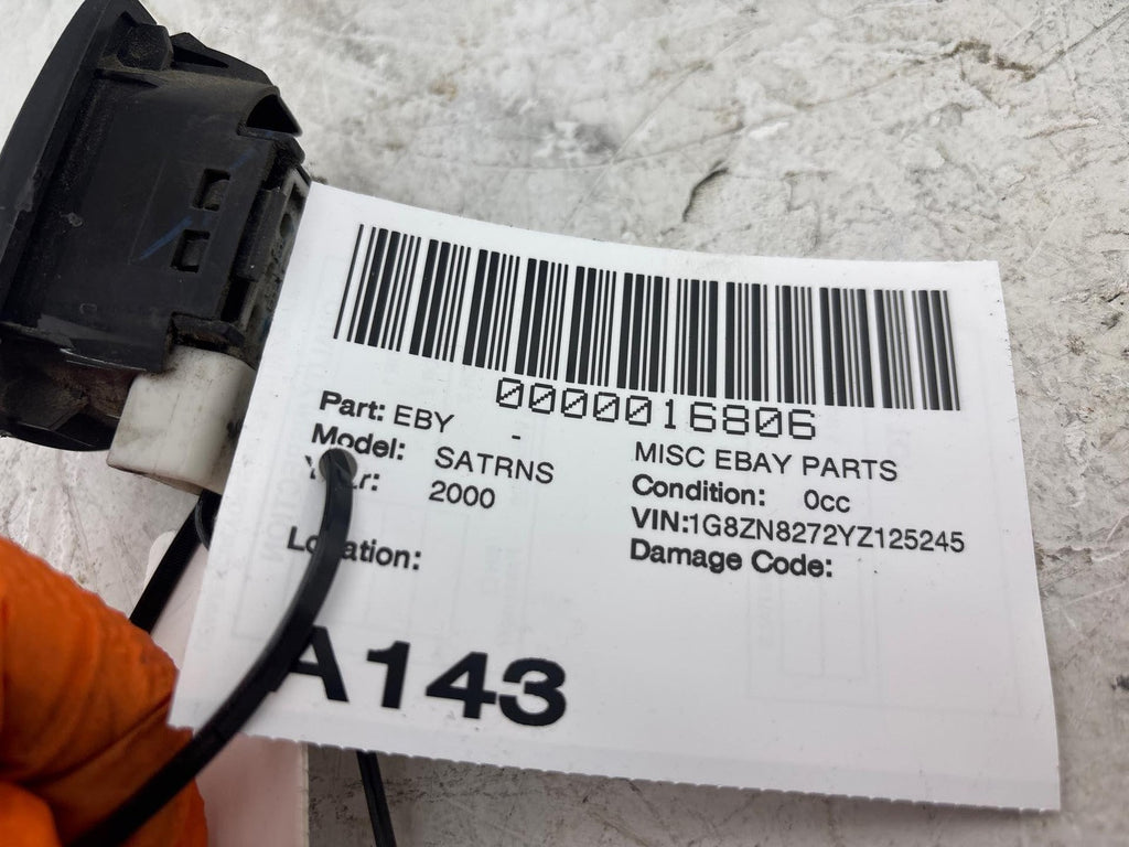 00-01 Saturn S Series Sl Sl1 Sw2 Rear Left Power Window Switch Oem