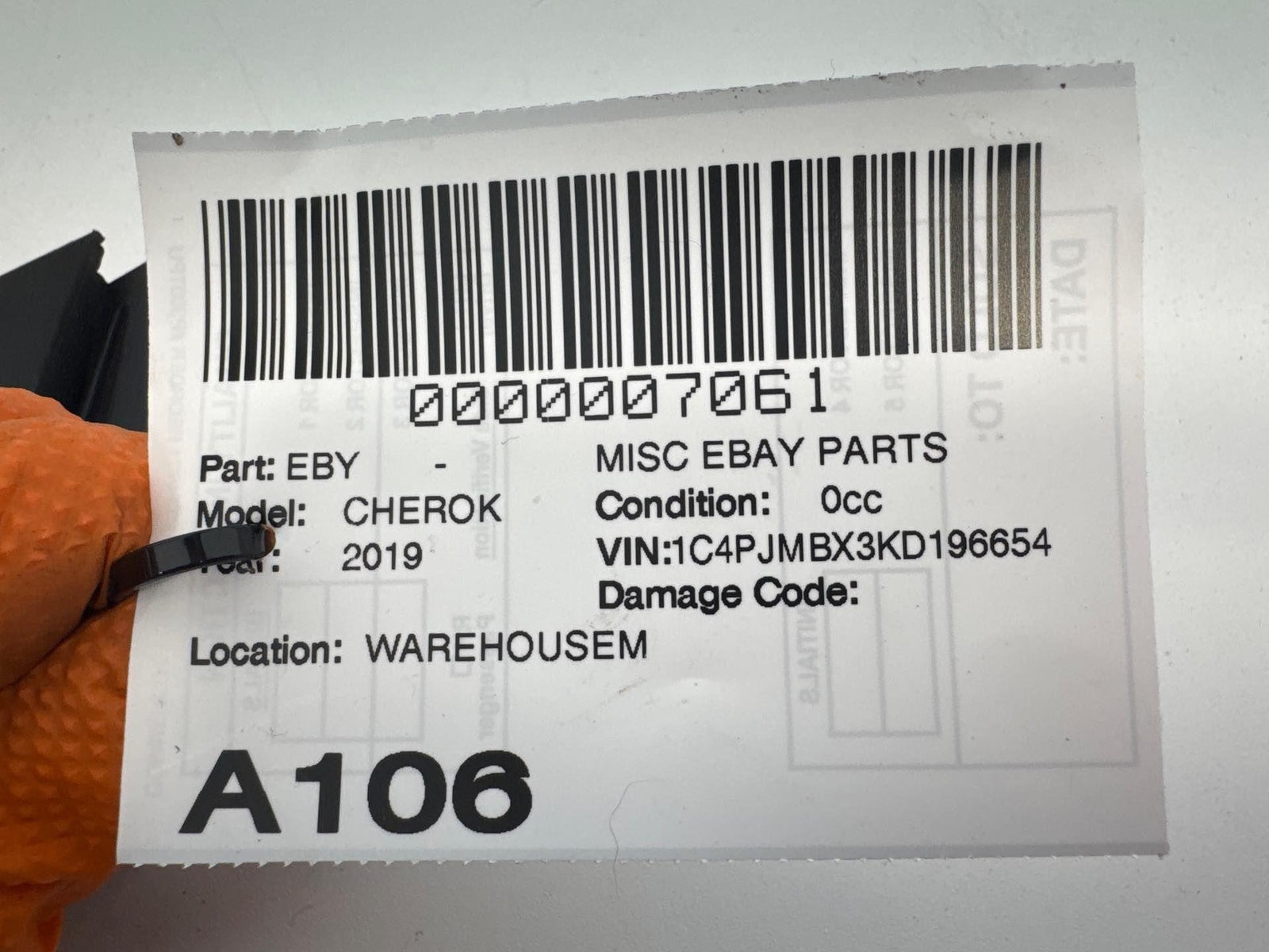 14-23 Jeep Cherokee Front Dash Instrumental Panel Defrost Vent Grill 1Wf97Trmab