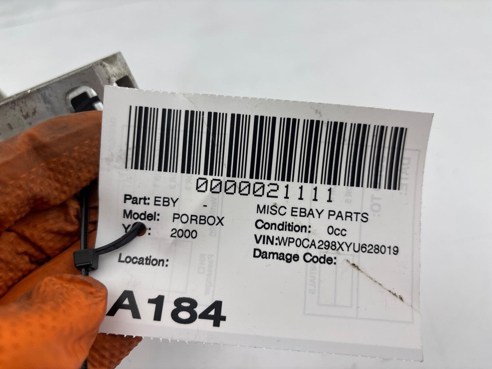 1997-2004 Porsche Boxster Engine Undertray Support/Bracket OEM