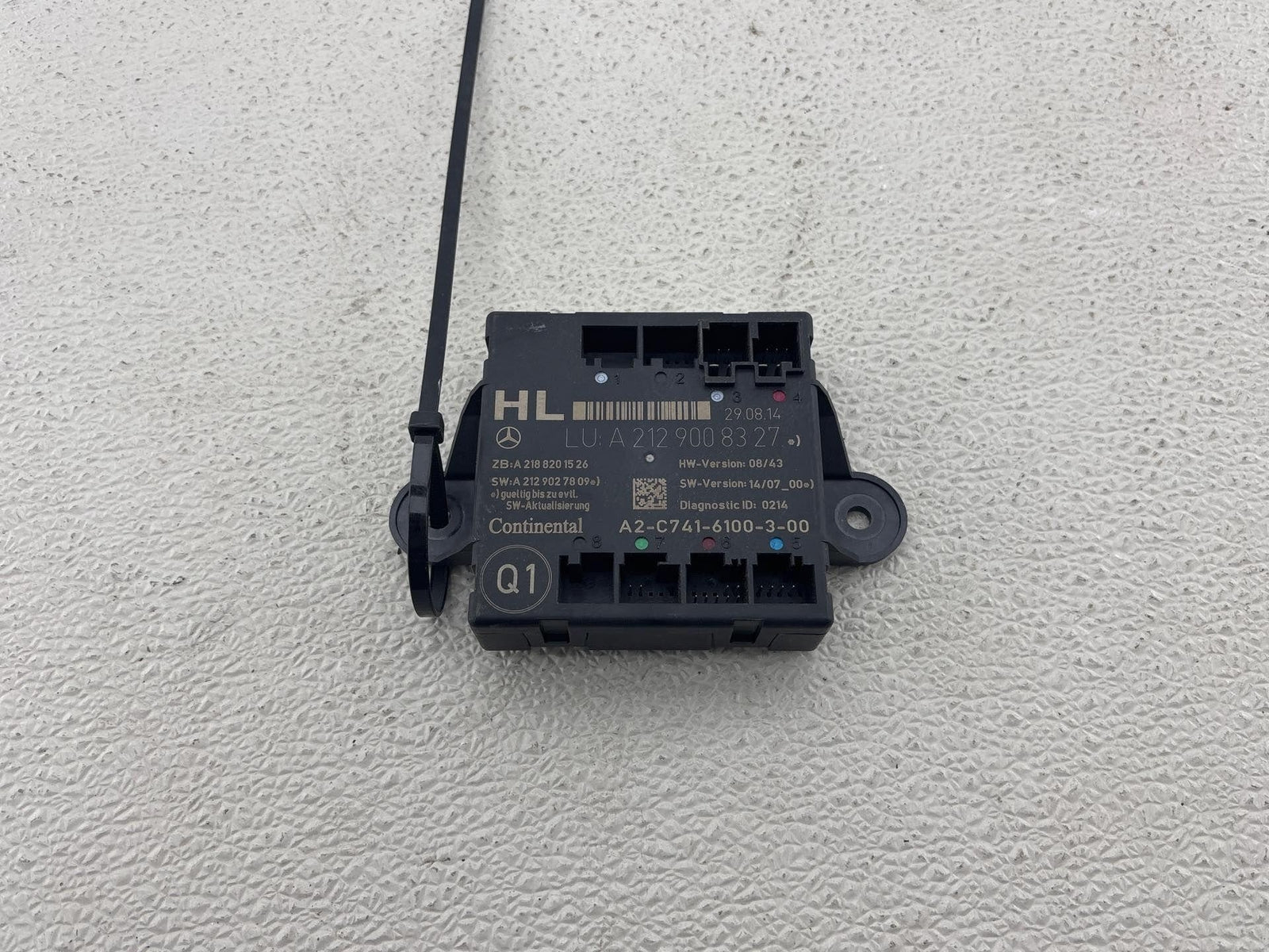 14 15 16 Mercedes-Benz Mercedes E-Class Chassis Brain Box Oem