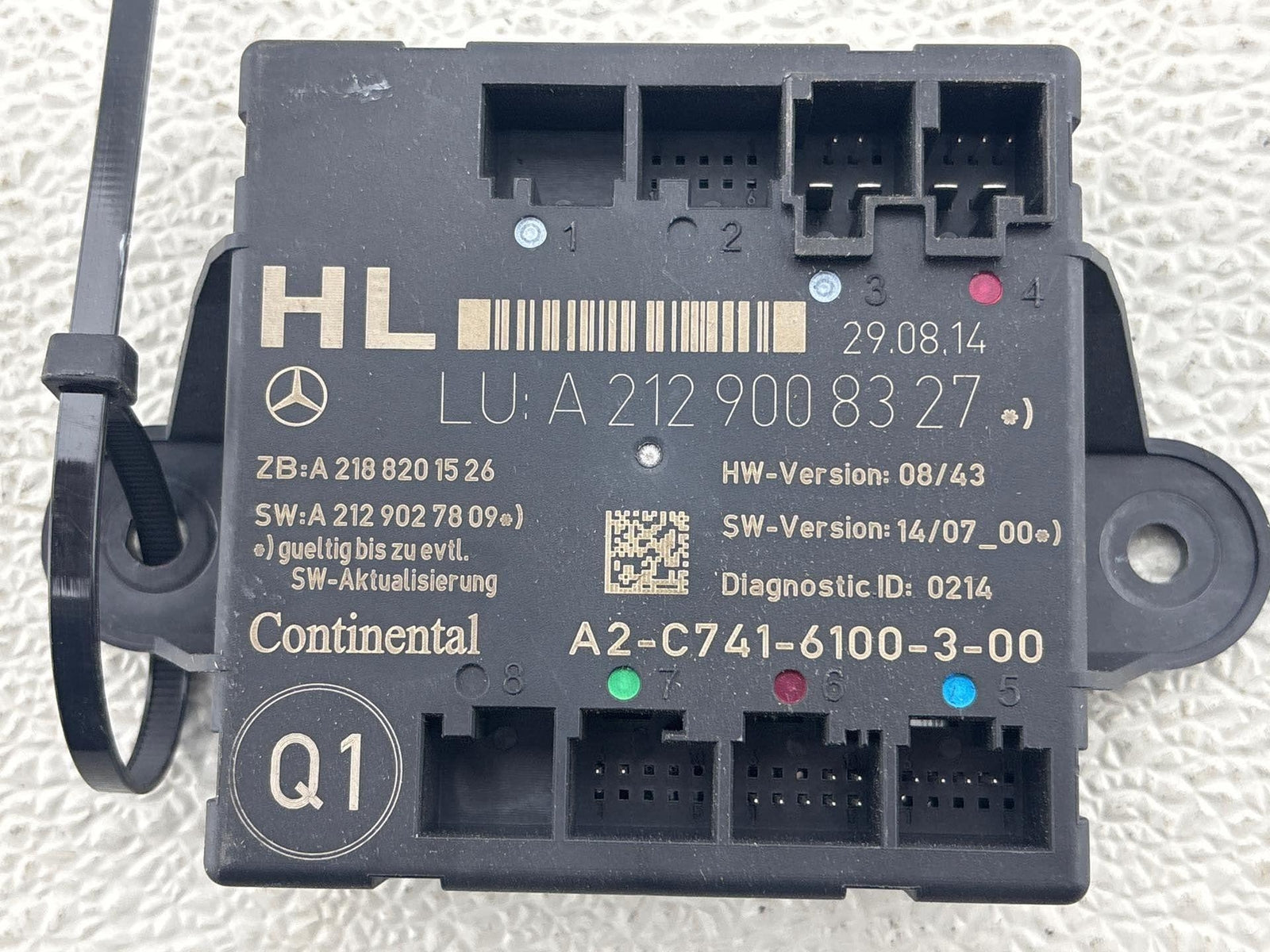 14 15 16 Mercedes-Benz Mercedes E-Class Chassis Brain Box Oem