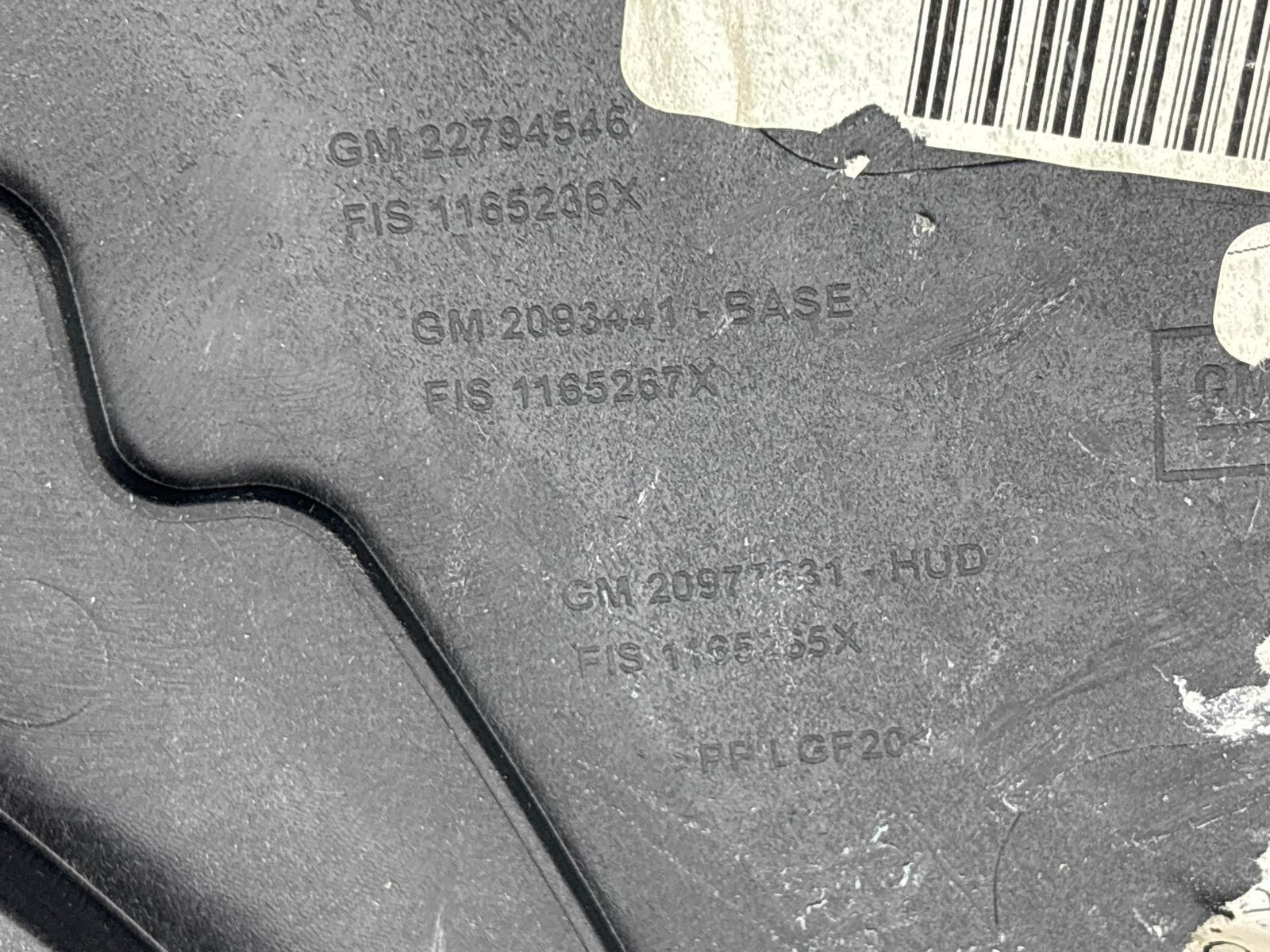 13-18 Cadillac Ats Front Left Upper Dash Instrument Panel Cover Trim Oem