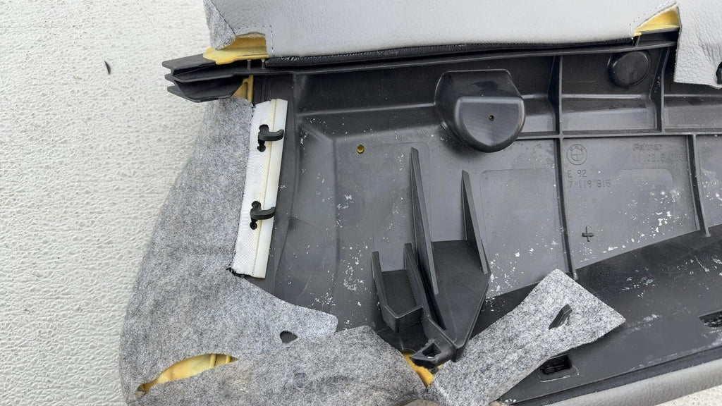 06-10 Bmw 335I E92 Coupe 3 Series Rear Left Corner Seat Cushion Bolster Oem