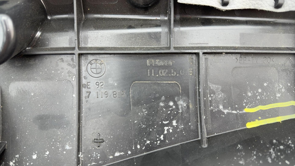 06-10 Bmw 335I E92 Coupe 3 Series Rear Left Corner Seat Cushion Bolster Oem