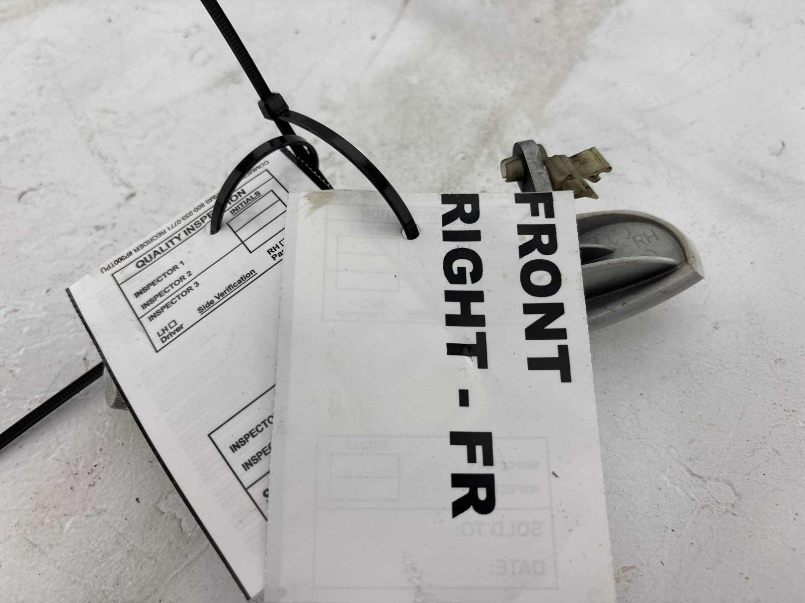 14-24 Mitsubishi Mirage Front Passenger Side Door Exterior Handle