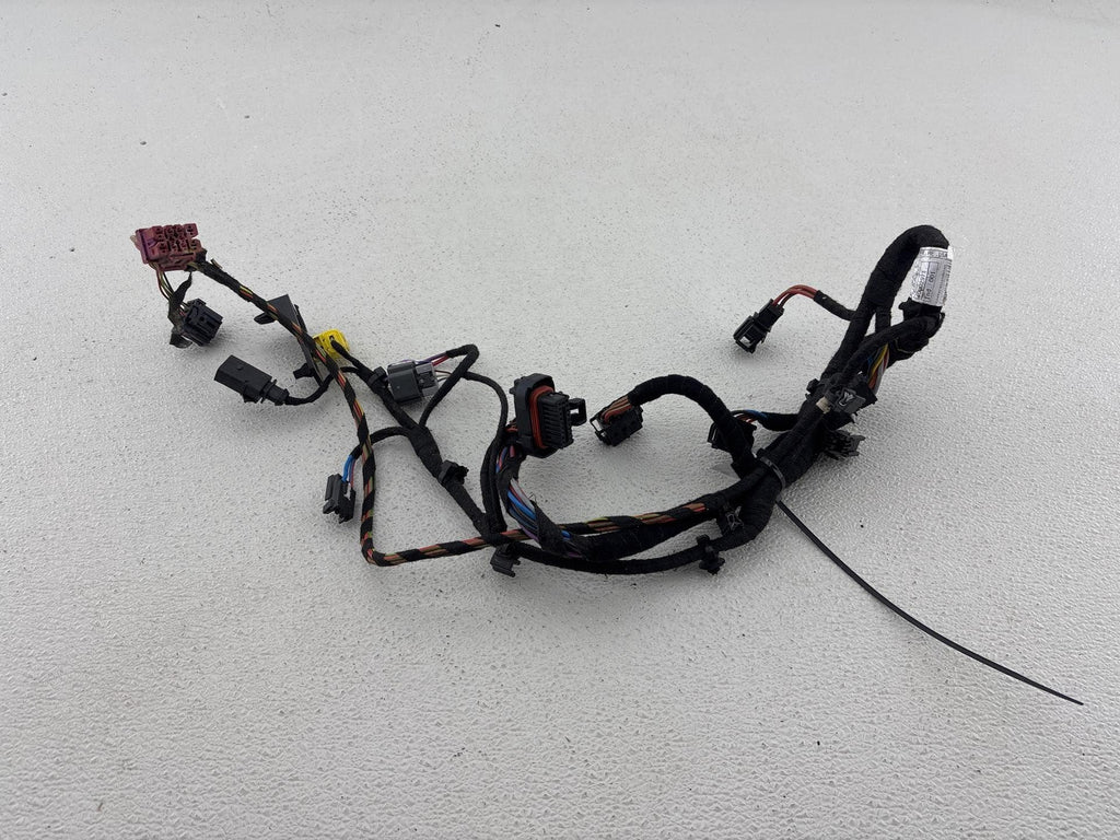 09 Audi R8 Front Right Seat Frame Wiring Harness Oem