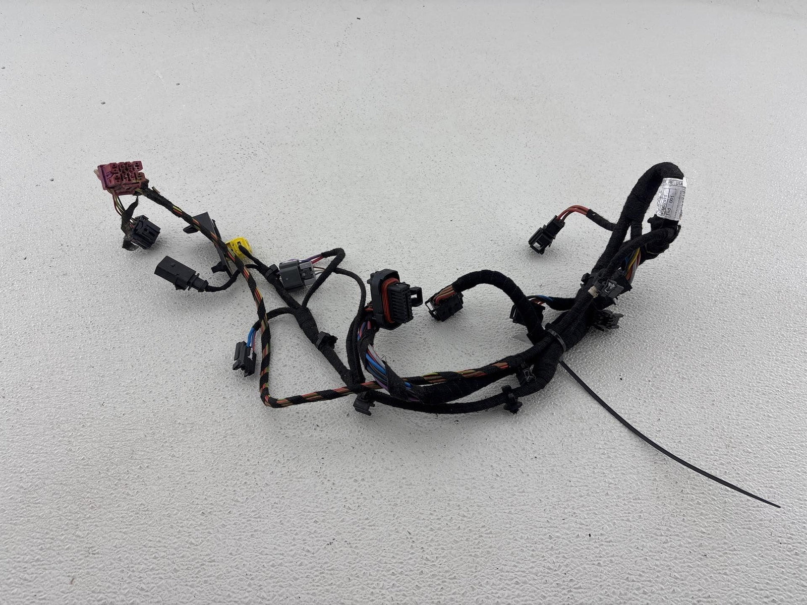 09 Audi R8 Front Right Seat Frame Wiring Harness Oem
