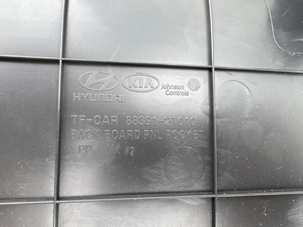 14-15 Kia Optima Front Right Passenger Seat Back Cover Trim Panel Oem