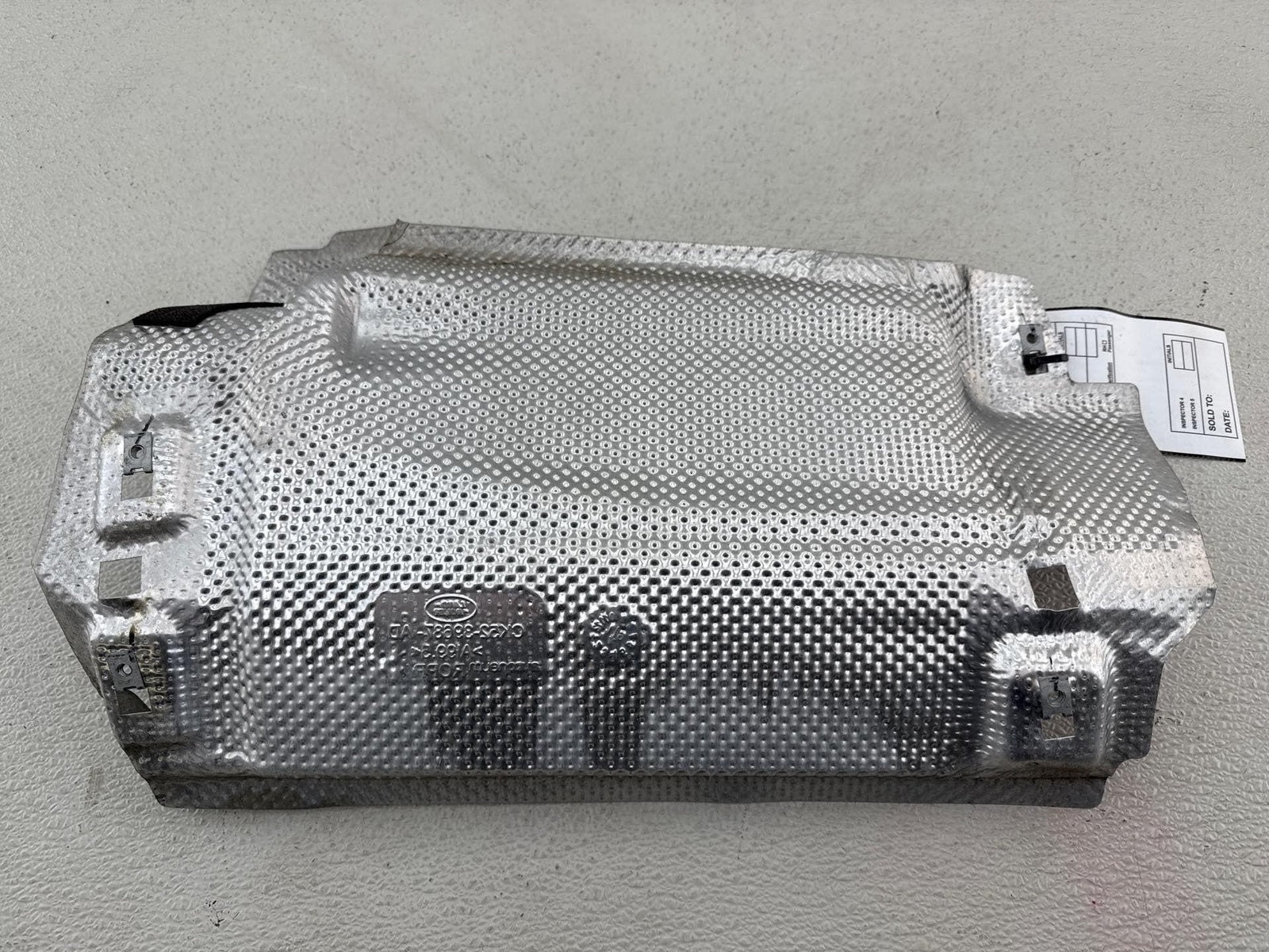 13-22 Land Range Rover Right Exhaust Bumper Heat Shield Guard Ck52-39687-Ab Oem
