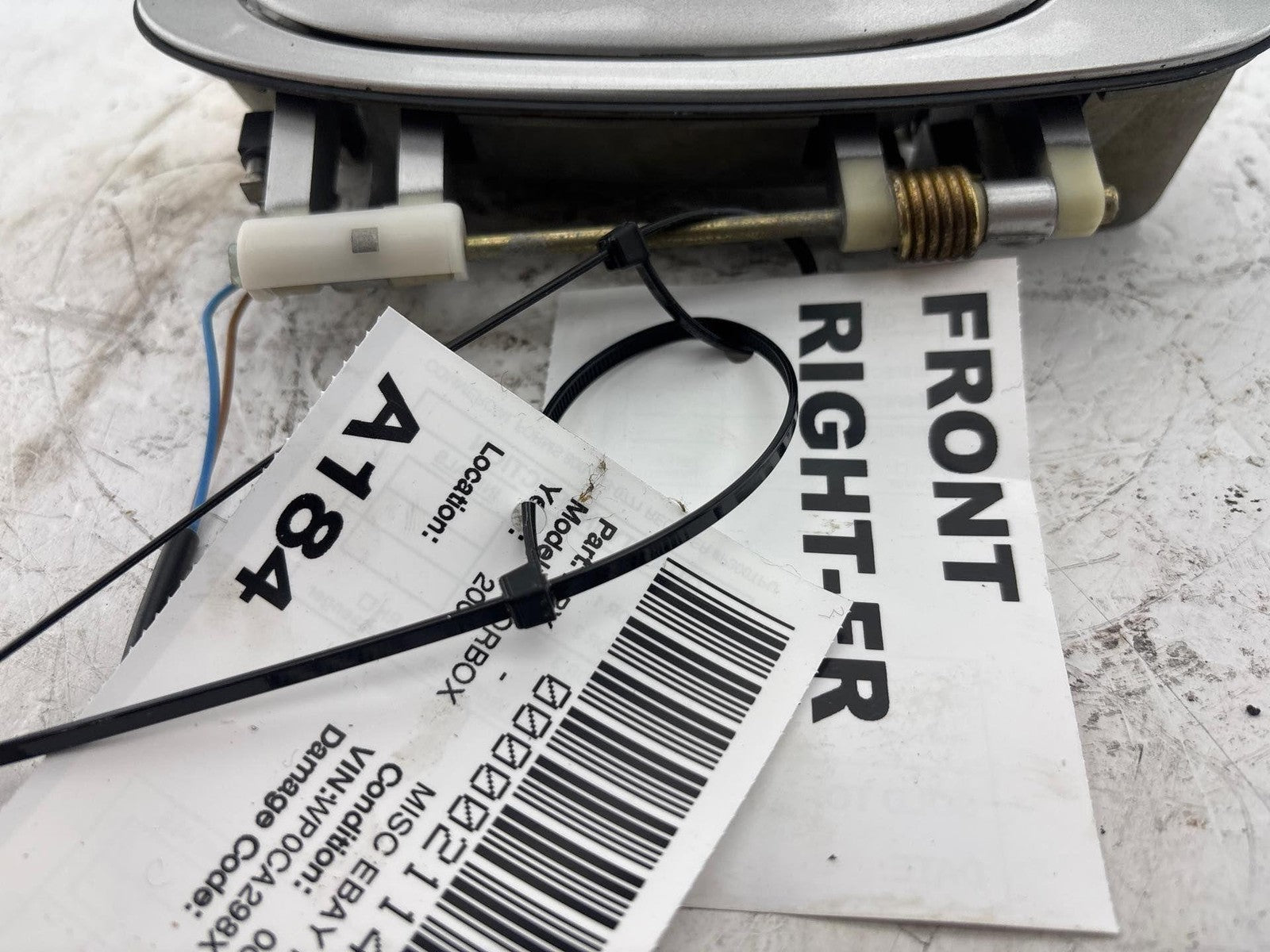 2000-2004 Porsche Boxster 911 986 Front Right Side Exterior Door Handle OEM