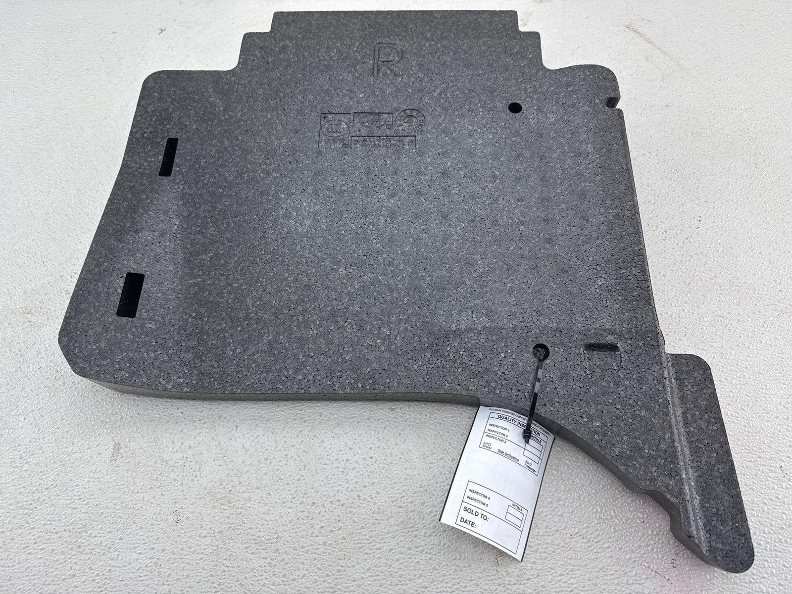 13-22 Land Range Rover Rear Right Side Lower Trunk Floor Foam Pad Insulator