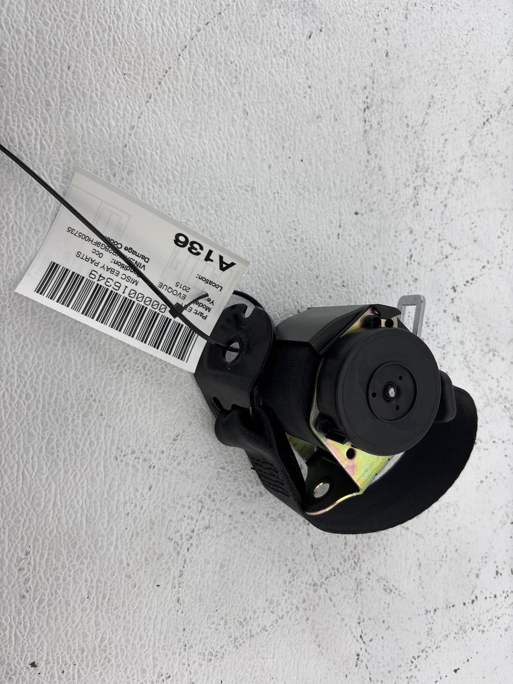 12-19 Range Rover Evoque L538 Rear Left Or Right Seat Belt Retractor Oem