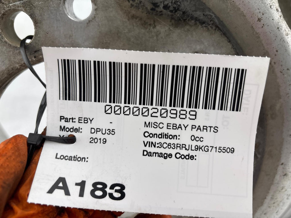 19-20 DODGE RAM PICKUP 3500 Wheel Rim 17x6 aluminum DRB 0EM