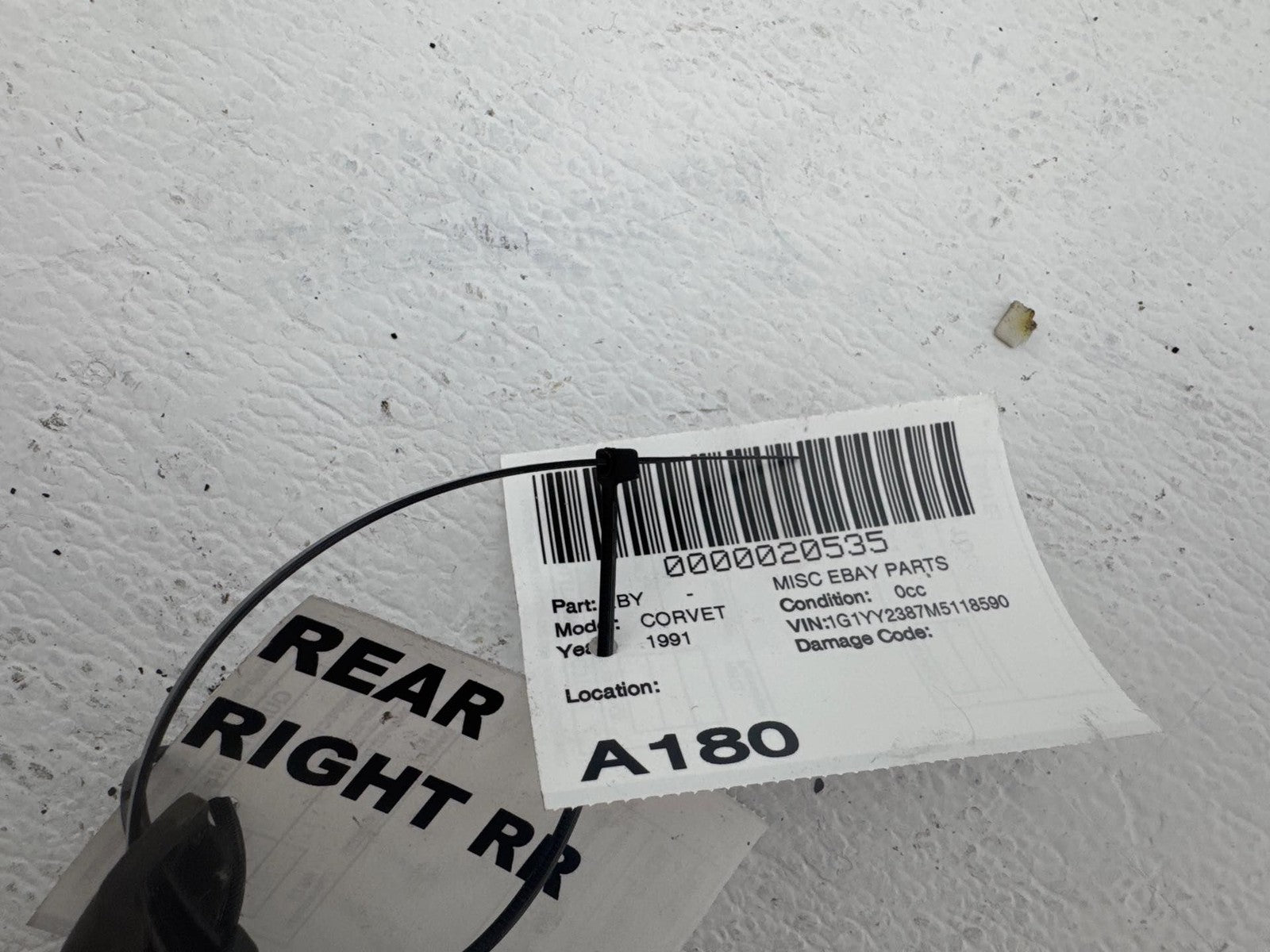 1989-1996 Chevrolet Corvette Rear Right Brake Caliper Assembly OEM