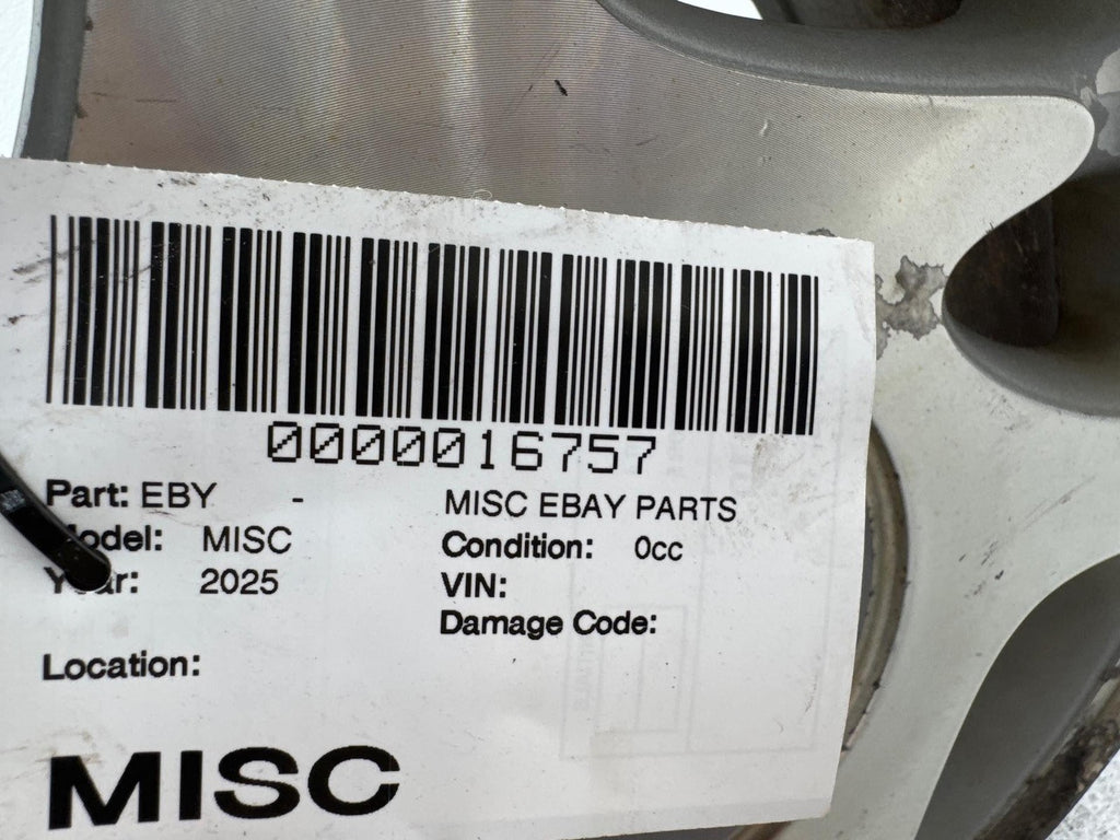 2000-2002 Saturn S Series Wheel Rim 15X6 Aluminum 8 Slot Oem