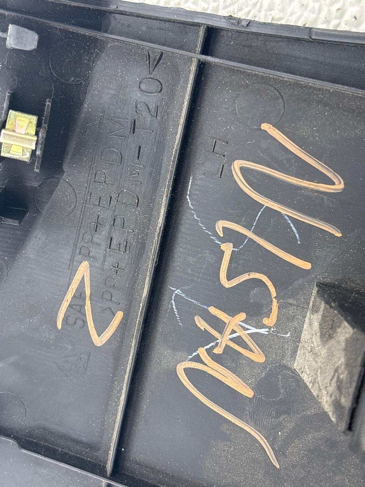 03-04 Nissan 350Z Oem Left Driver Dash Trim Under Steering Column Kick Panel