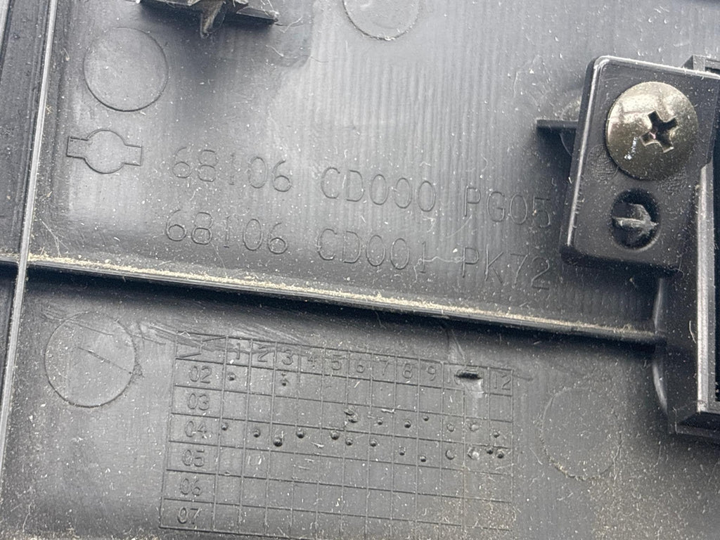 03-04 Nissan 350Z Oem Left Driver Dash Trim Under Steering Column Kick Panel