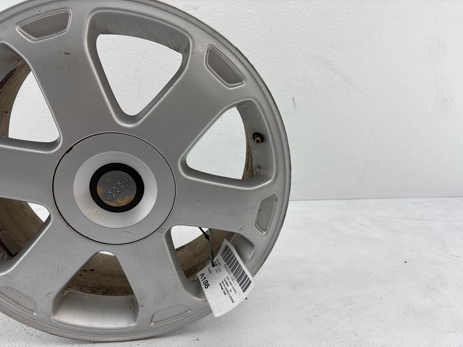 2000-2002 Audi S4 17X7.5 Wheel Rim 5 Lug 112Mm Oem