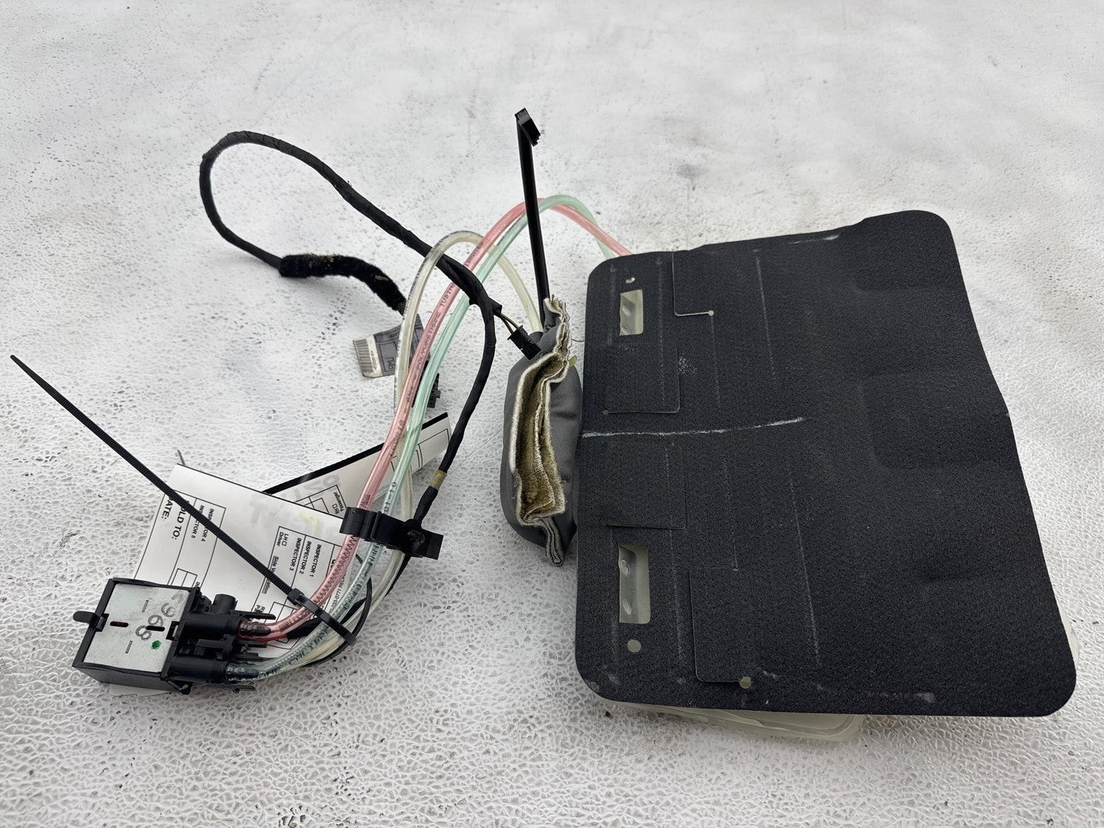 07-13 Bmw 335I 335D Front Right Seat Lumbar Support Pump Module Unit Oem