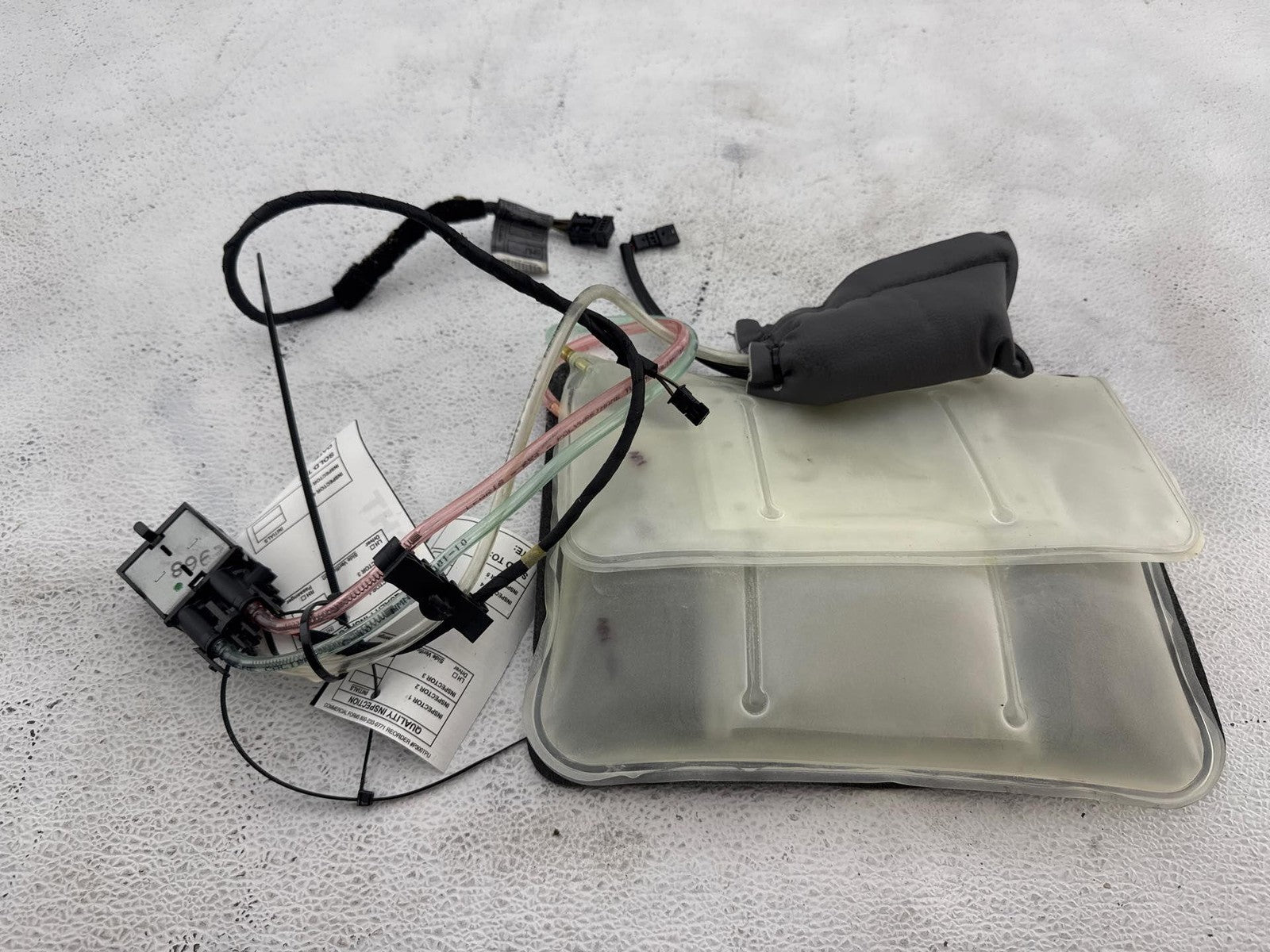 07-13 Bmw 335I 335D Front Right Seat Lumbar Support Pump Module Unit Oem