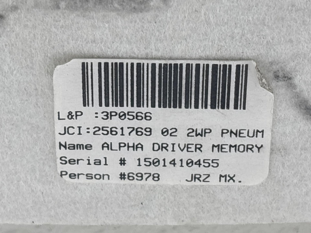 13-19 Cadillac Ats Sedan Awd Front Left Driver Side Seat Lumbar Support Pad Oem