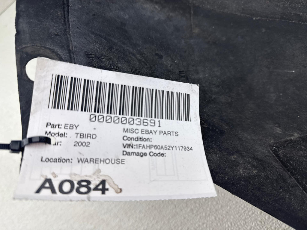 02-05 Ford Thunderbird Front Left Forward Fender Liner Splash Shield Cover Oem