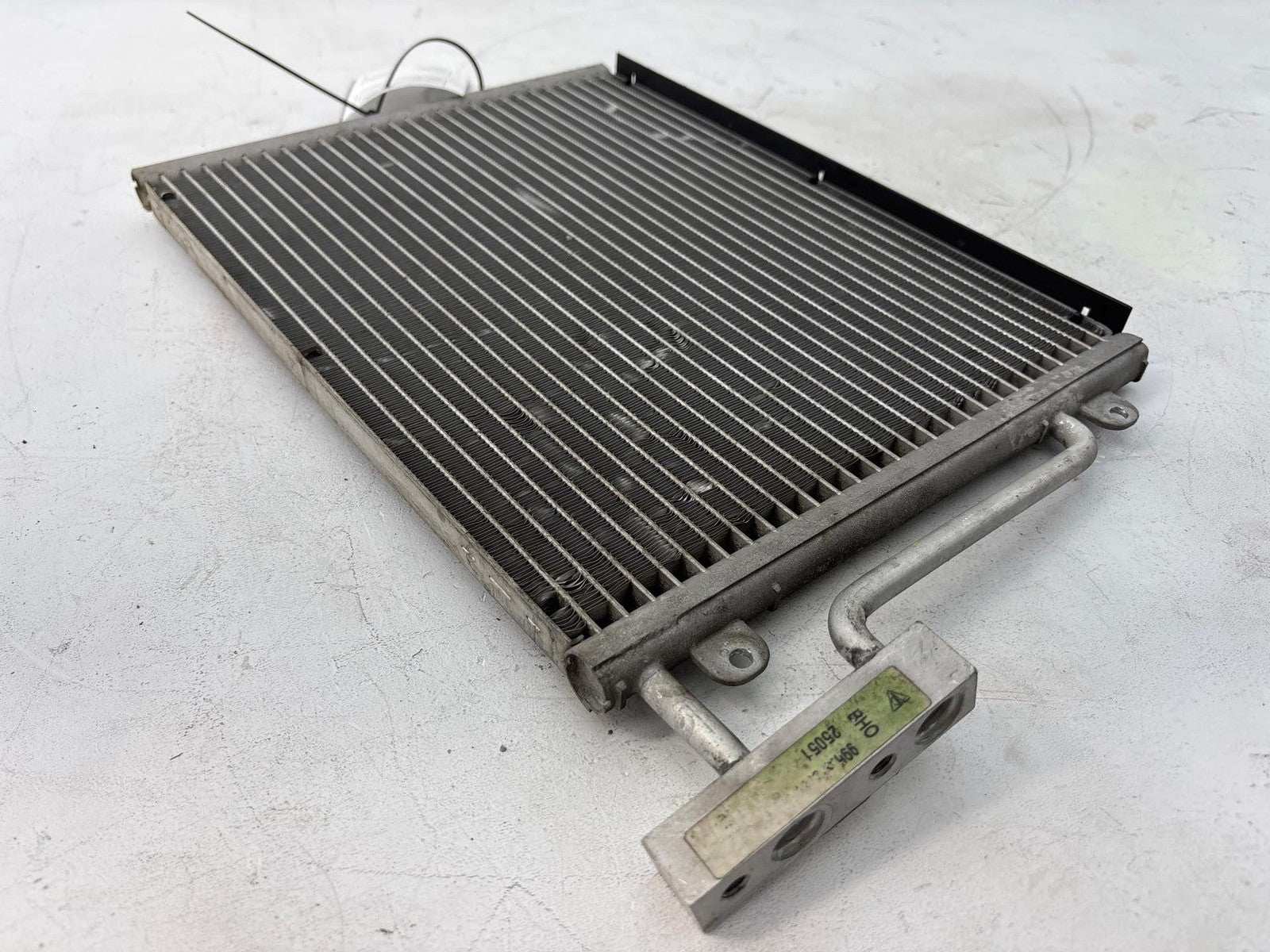 1997-2004 Porsche Boxster Left Engine Cooling Radiator A/C Air Condenser OEM