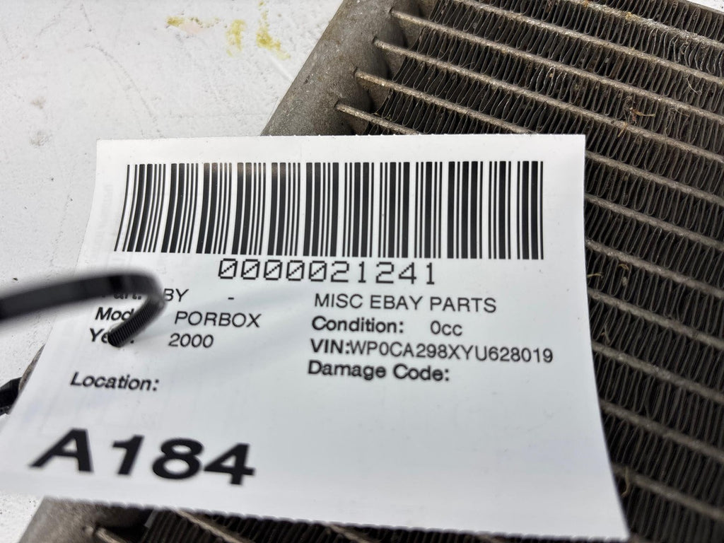 1997-2004 Porsche Boxster Left Engine Cooling Radiator A/C Air Condenser OEM