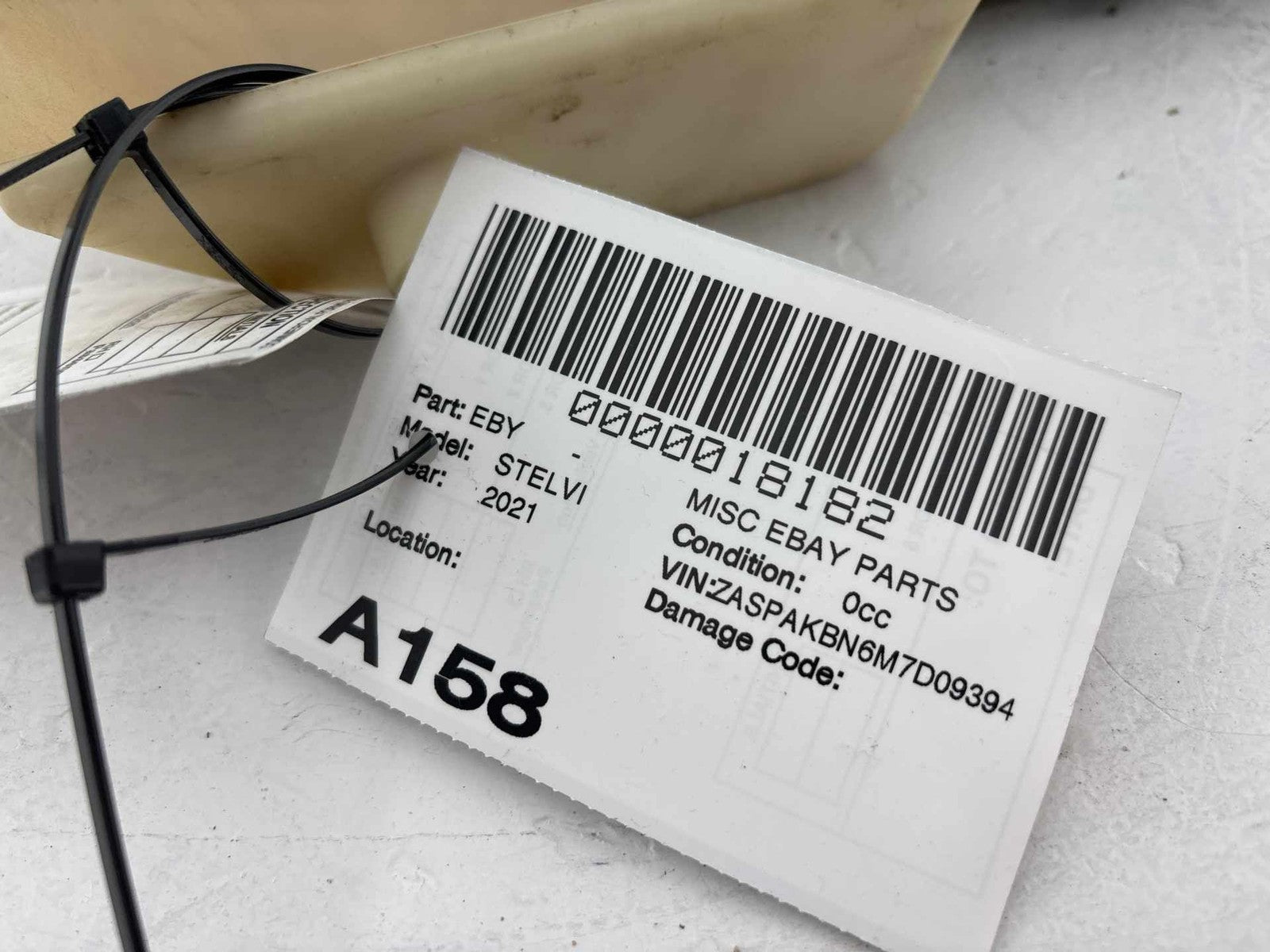 18-24 Alfa Romeo Stelvio Front Right Door Window Switch Bezel Trim Cover Oem