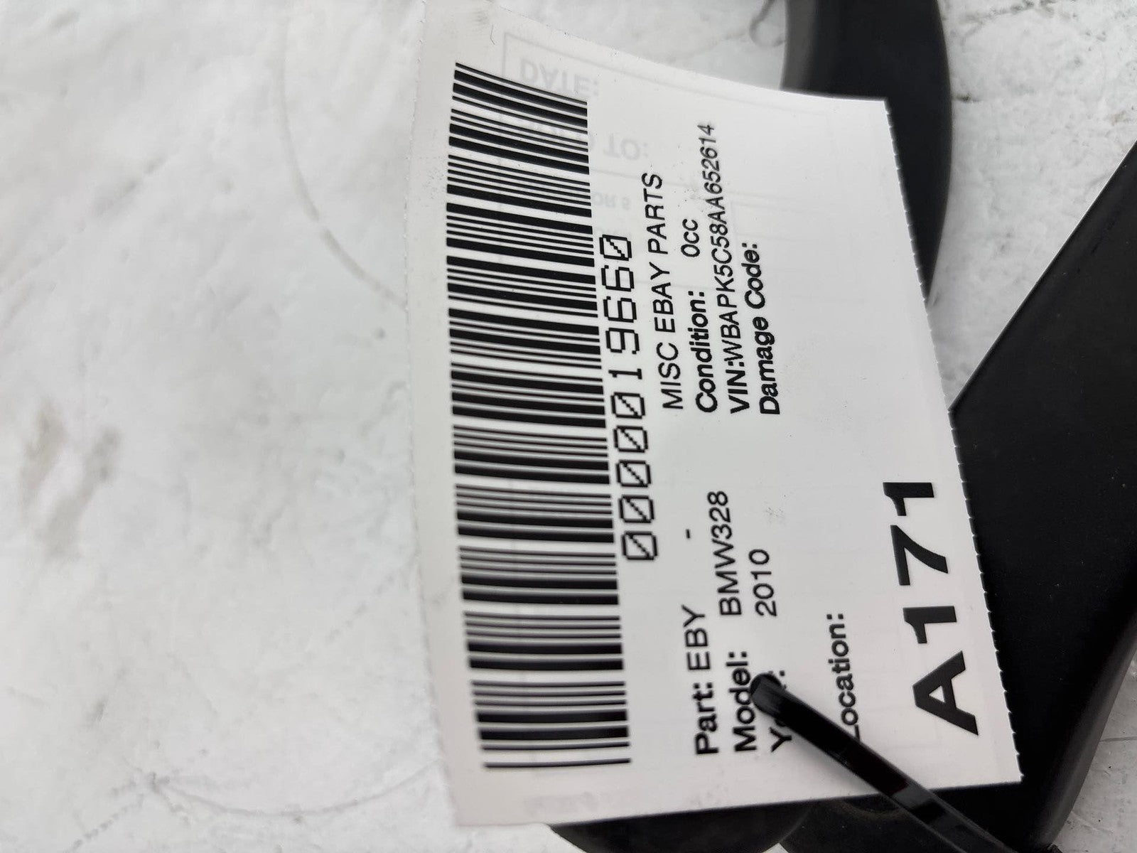 10-13 Bmw 328 335 E90 E92 Front Left & Right Windshield Wiper Arms Set Oem