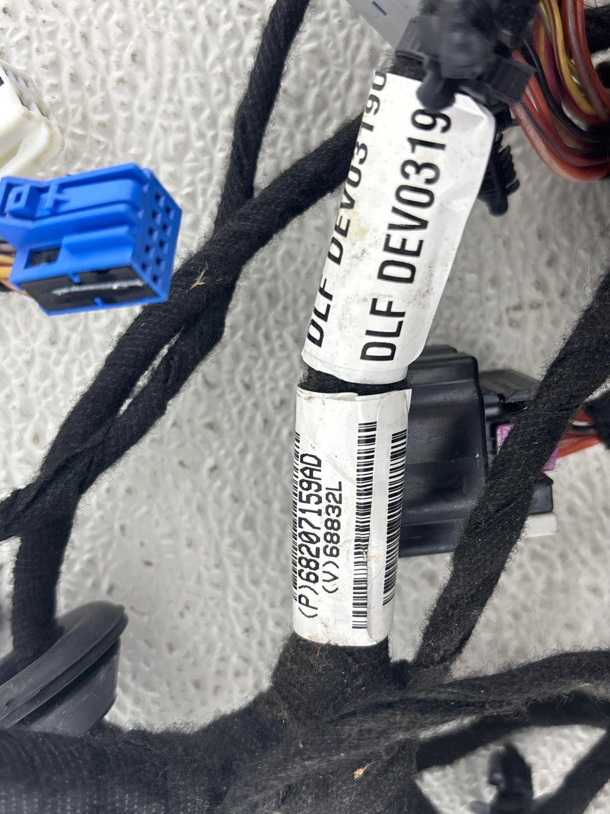 15-17 Chrysler 200 Left Front Door Wire Wiring Harness Oem