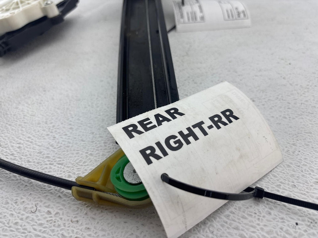 13-16 Audi A4 Allroad Quattro Rear Right Side Door Window Regulator W/ Motor Oem