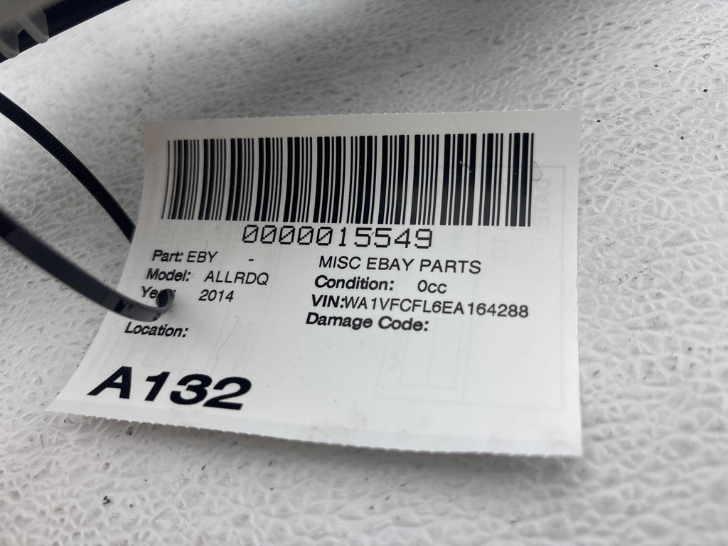 13-16 Audi A4 Allroad Quattro Rear Right Side Door Window Regulator W/ Motor Oem