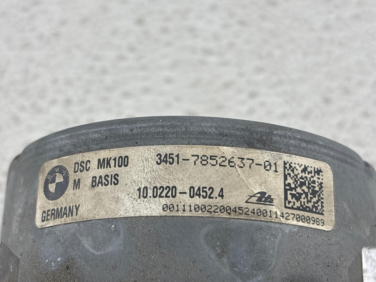 15-20 Bmw F80 F82 F87 M2 M3 M4 S55 Anti Lock Brake Abs Pump Dsc Hydro Unit Oem