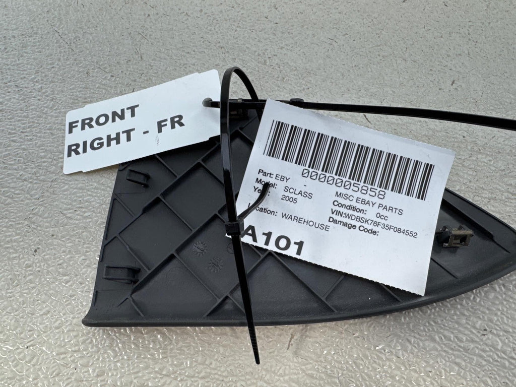 03-12 Mercedes Sl55 Amg Sl550 R230 Right Side Door Panel Cover Charcoal Oem