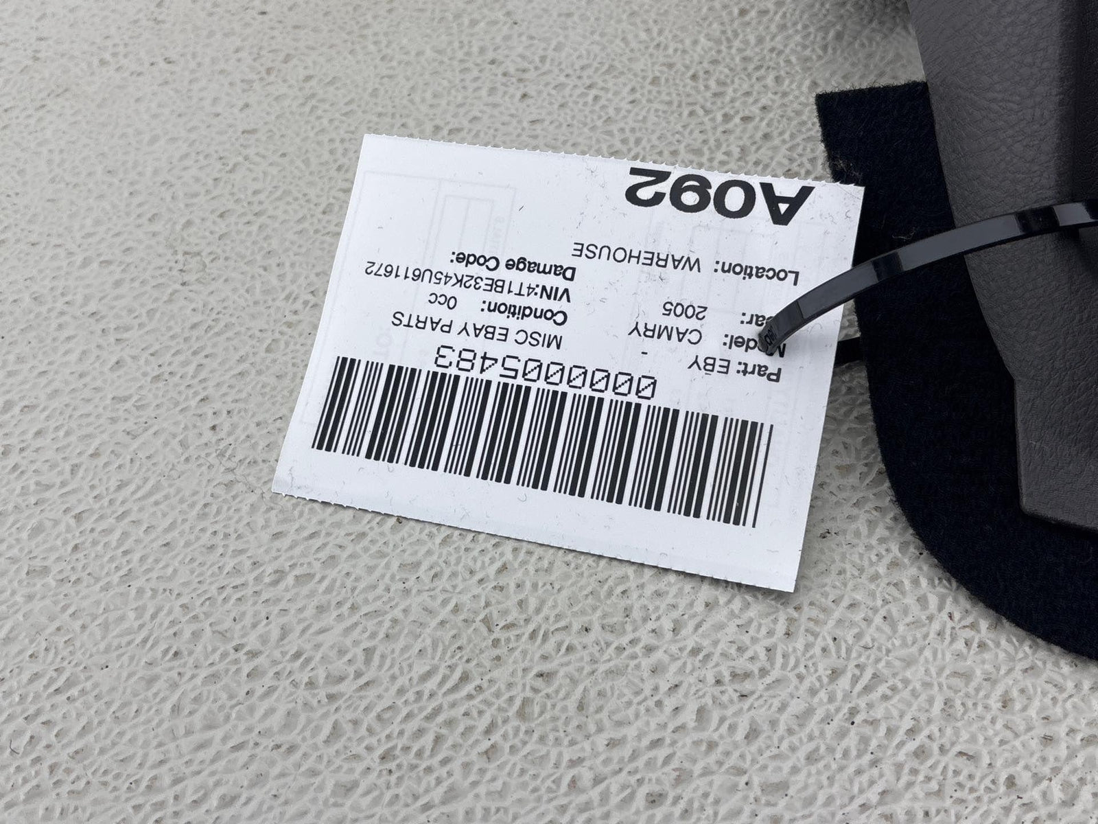 02-06 Toyota Camry Steering Column Upper & Lower Cover Trim Bezel Panel Oem