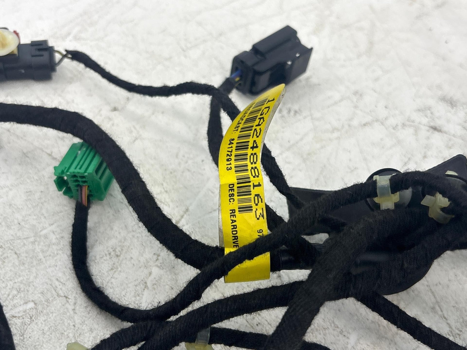18-20 Chevrolet Traverse Rear Left Side Door Wire Wiring Harness Oem