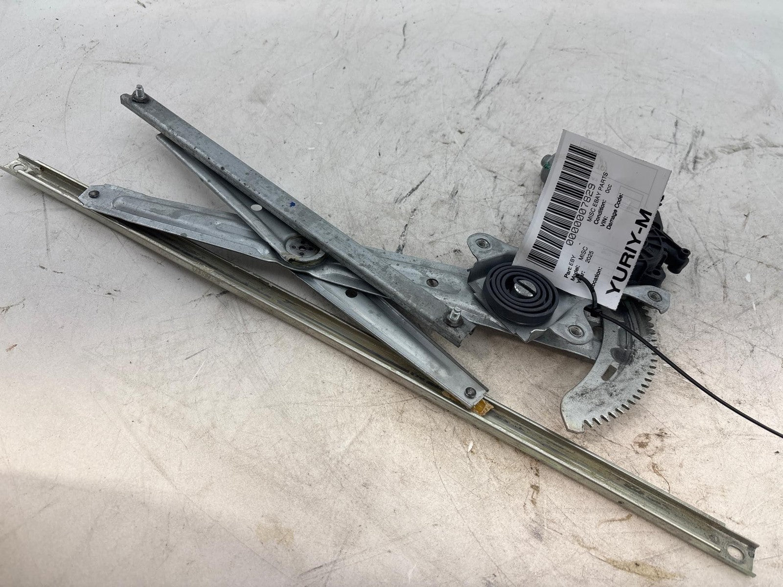 19-23 HONDA PASSPORT FRONT LEFT DOOR WINDOW REGULATOR & MOTOR OEM WR15-026