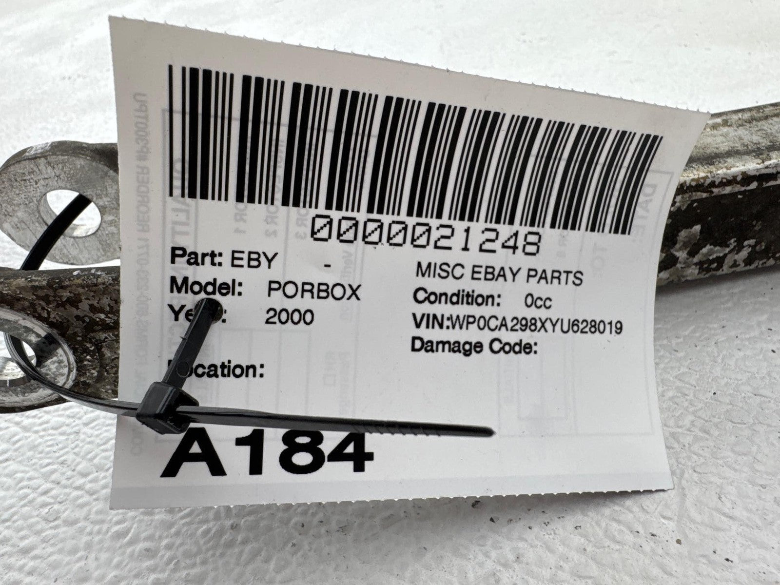 1997-2004 Porsche Boxster Rear Right or Left Side Lower Trailing Control Arm OEM