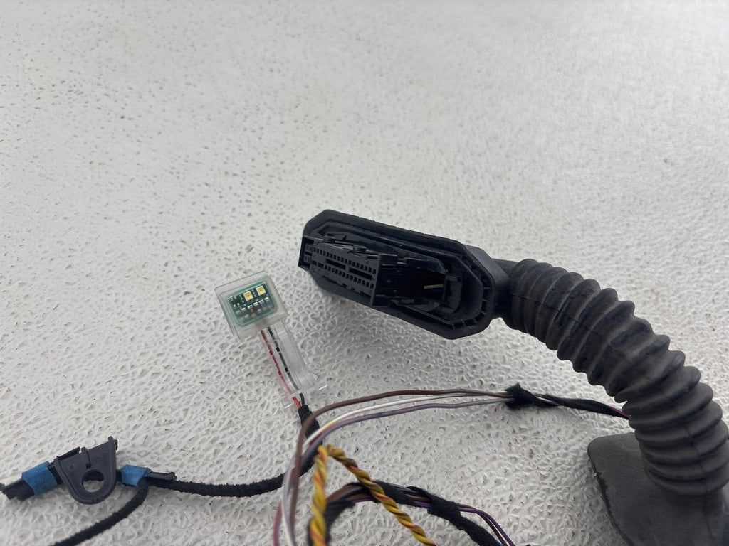 09-11 Bmw E90 335D Rear Left Driver Side Door Wire Wiring Harness Oem