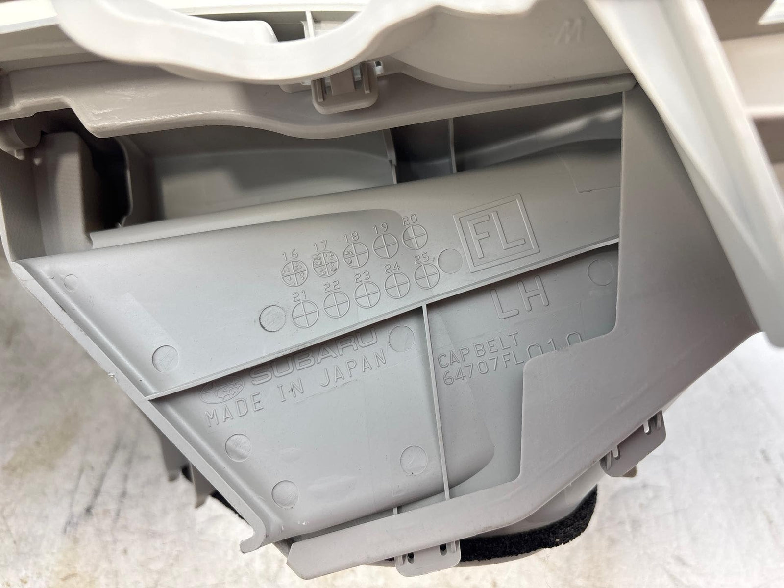 18-23 Subaru Xv Crosstrek Rear Left Side D Pillar Upper Quarter Cover Trim Oem