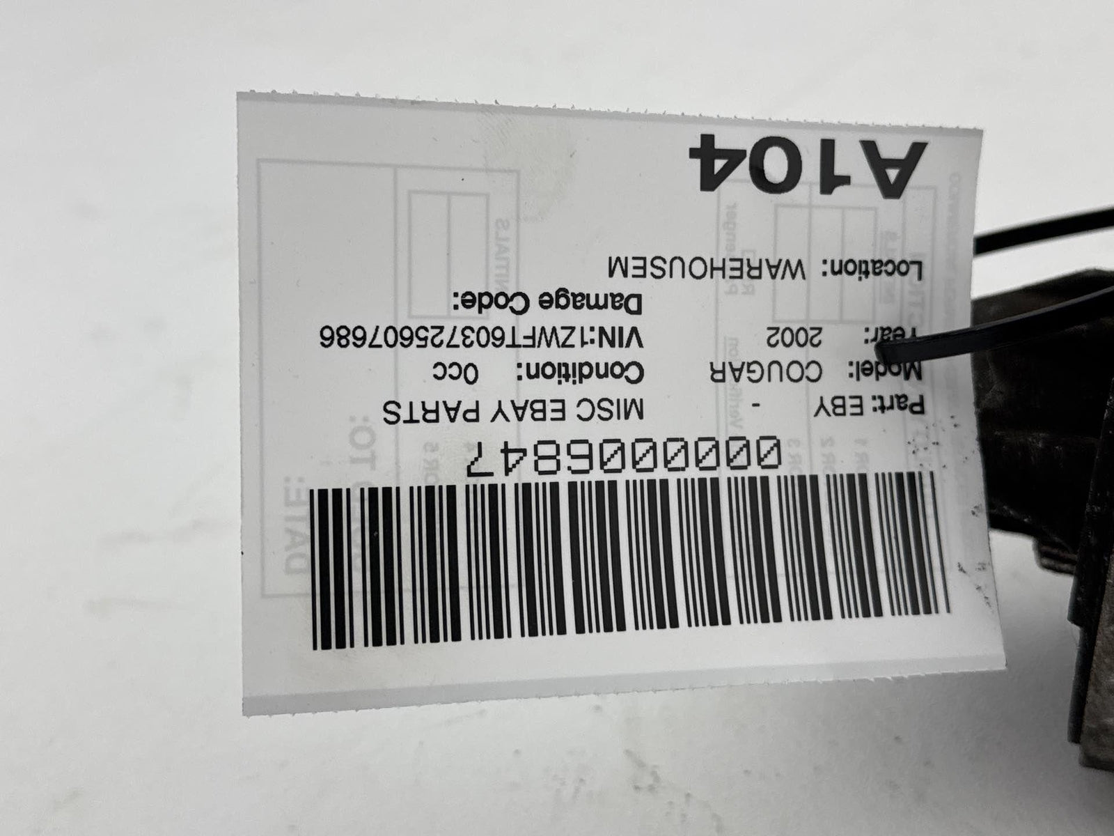 1999-2002 Mercury Cougar Engine Starter Motor Visteon Oem