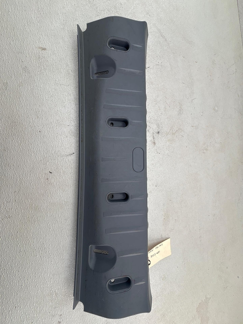07-13 Bmw E92 M3 Rear Trunk Loading Sill Trim Plate Panel 7122400 Oem